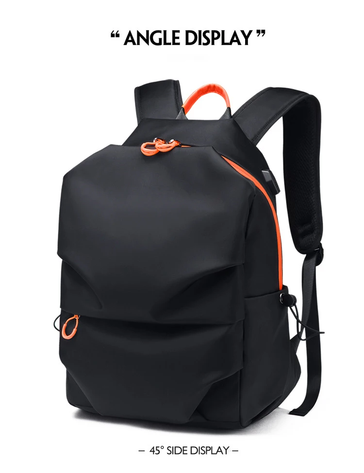 2024 New Fashion School Bags Men's Multifunction USB Waterproof Laptop Backpacks For Teenager Women Luxury Travel Male Mochila