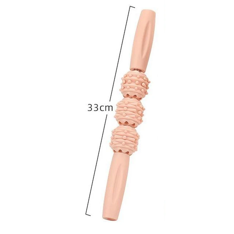 A17F-Massage Stick Roller Leg Rolling Leg Slimming Roller Muscle Massager Fascia Stick Muscle Relaxation