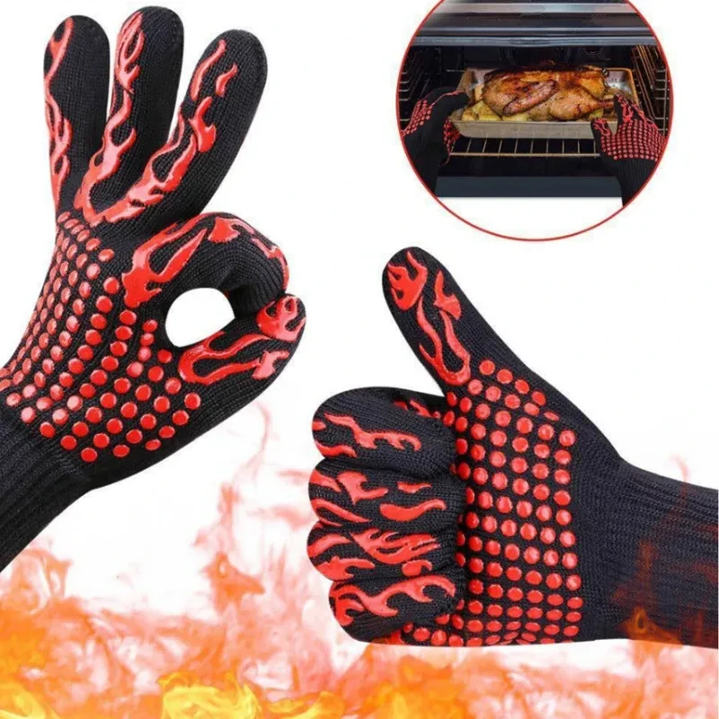 Heat Resistant BBQ Gloves 5