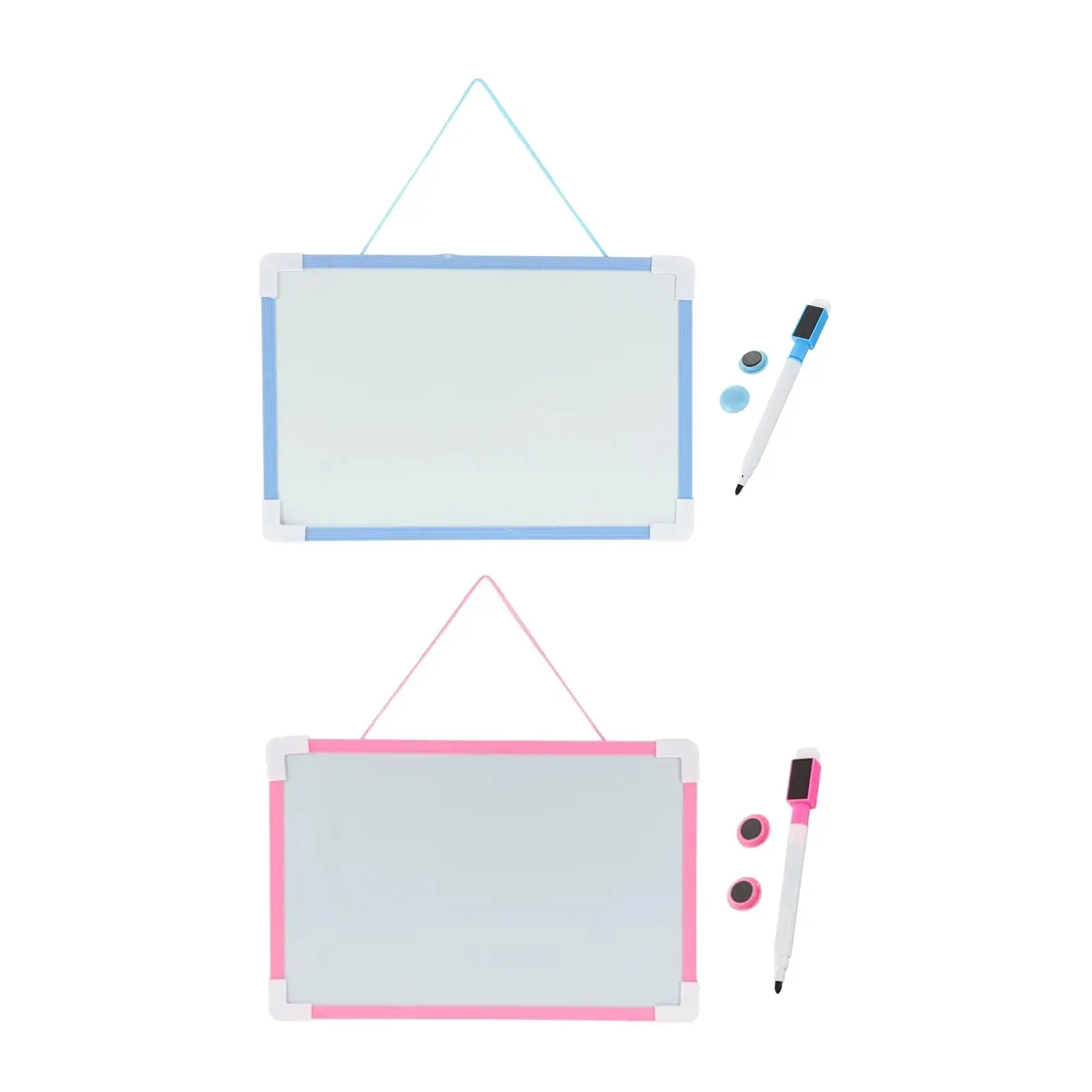 Dry Erase Board Wall Hanging Reusable Small White Board Magnetic Whiteboard