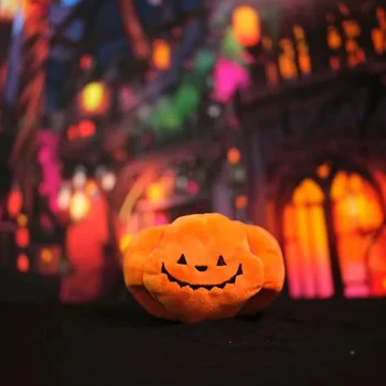 Alternative view of Labubu Halloween Pumpkin Pendant Cloth Happy Festival Vinyl Plush Doll