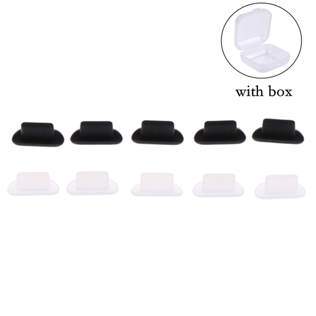 Plug for Apple IPhone Mobile Phone Silicone Dustproof Plugs Phone Charger Port Protectors with Free Box For IPhone 13 12Pro