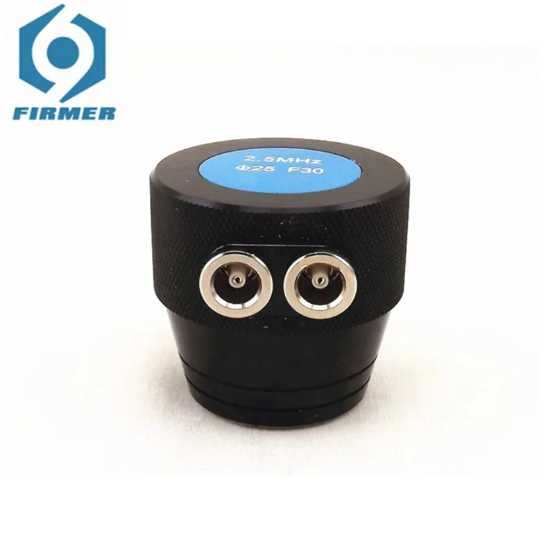 

Ультразвуковой Двойной кристаллический прямой зонд, обнаружение дефектов 2,5 P 25 F3 0, продольный волновой преобразователь с разрезом, дефектоскоп UT