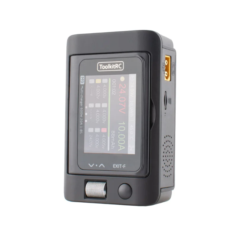 ToolkitRC M9 Lipo LiFe Battery Charger 600W 20A Smart USB Fast Charging with Audio Function for 1-8S RC Model Batteries thumbnail 5
