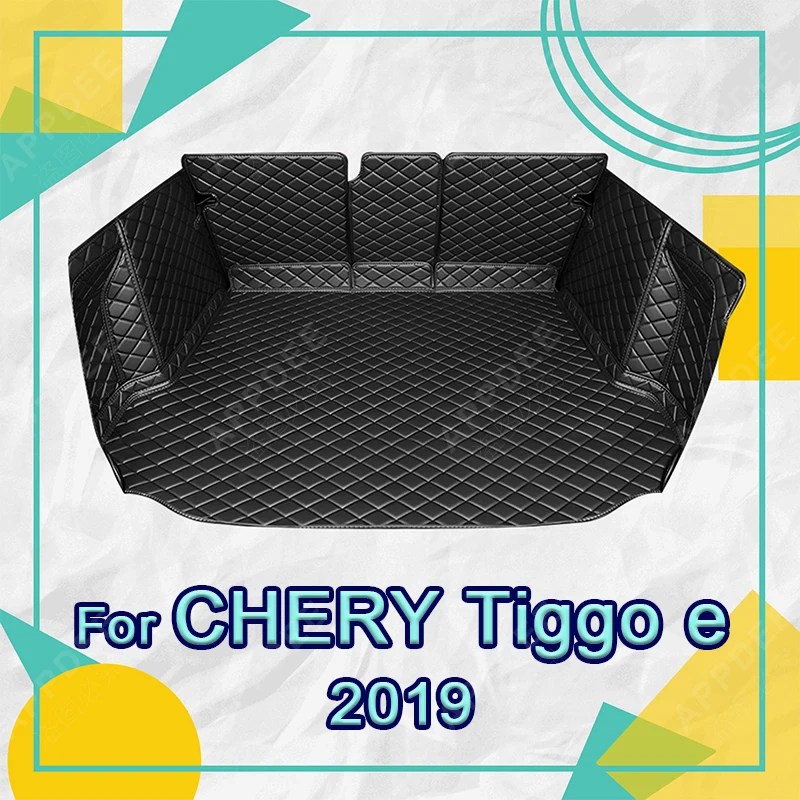 

Auto Full Coverage Trunk Mat For Chery Tiggo E 2019 Anti-Dirty Car Boot Cover Pad Cargo Liner Interior Protector Accessories