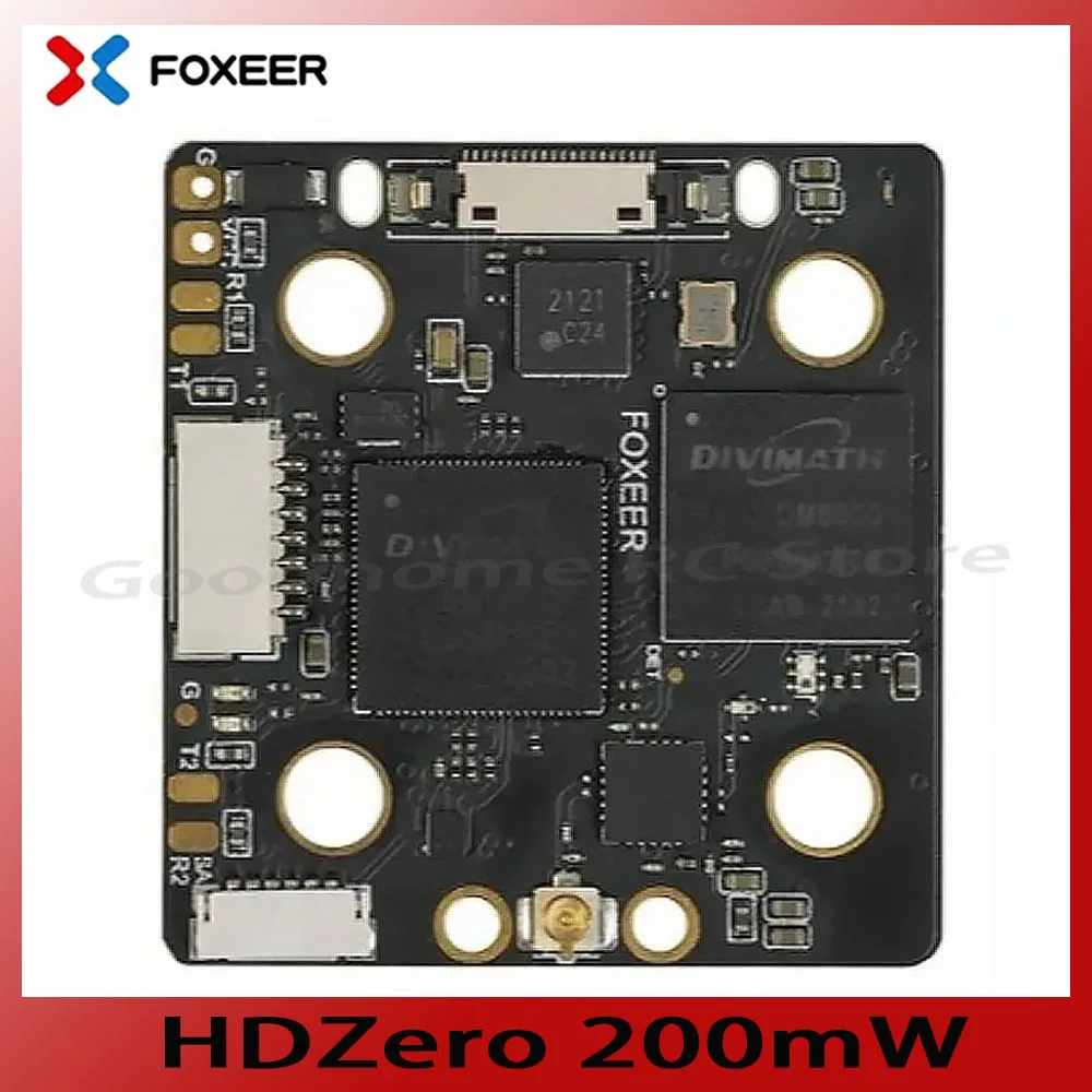 

FOXEER hdzero 200mw digital vtx competition edition 3-6s lipo 1280*720 to 60fps video transmitter ufl connector for fpv drones