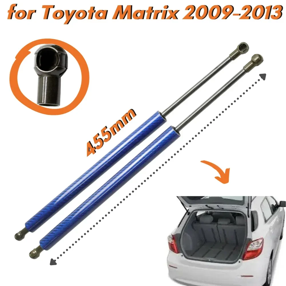 

Qty(2) Trunk Struts for Toyota Matrix Wagon 2009-2013 455mm Rear Tailgate Boot Lift Supports Gas Springs Shock Absorbers Dampers