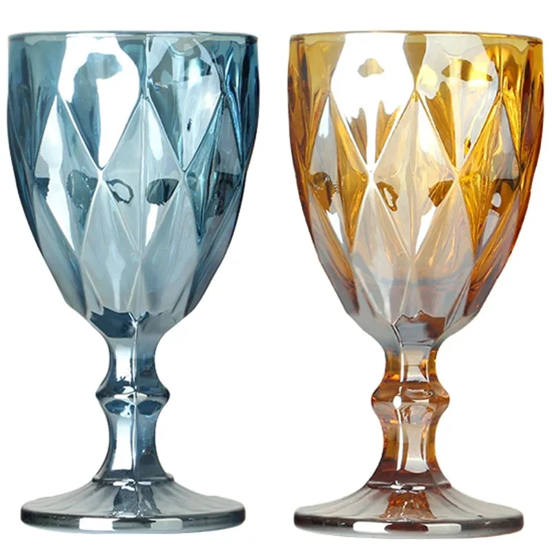 Carved Crystal Wine Glasses 3