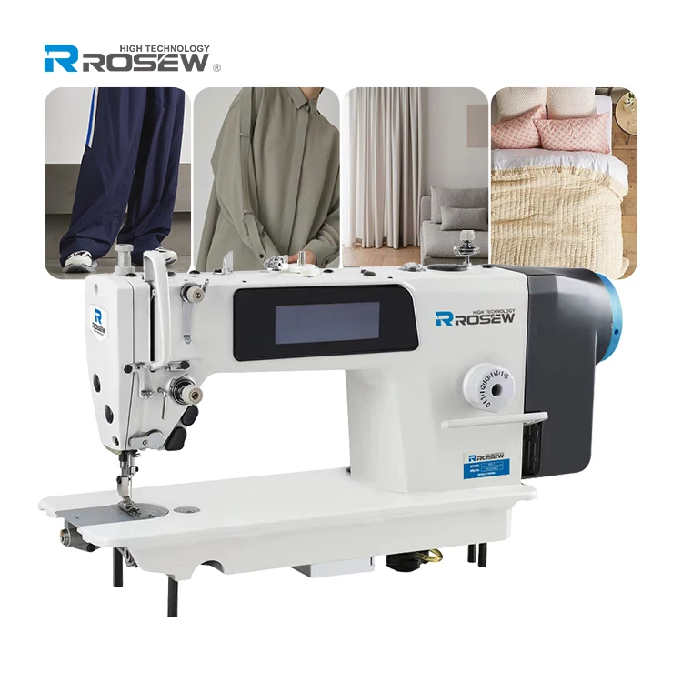 

R6S-T High-Speed Computerized Single Needle Industrial Lockstitch Sewing Machine with touch screen