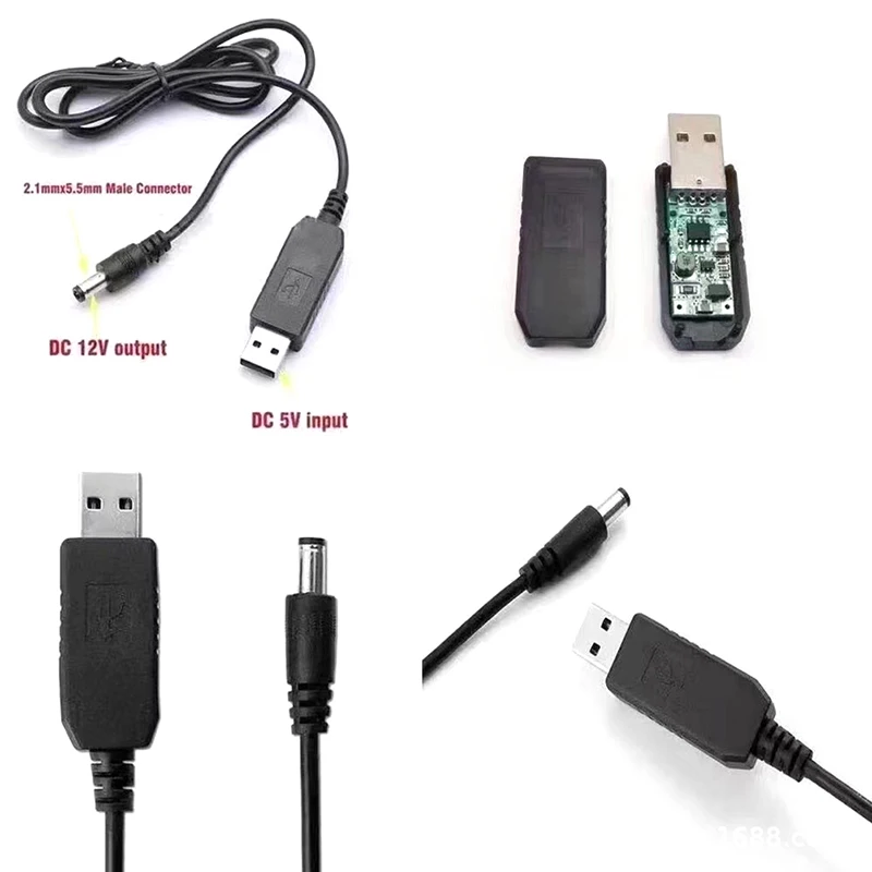 

Повышающий Модуль питания USB с 5 в постоянного тока на 4,2/12,6 в, конвертер, адаптер, кабель-трансформатор, линия регулятора мощности