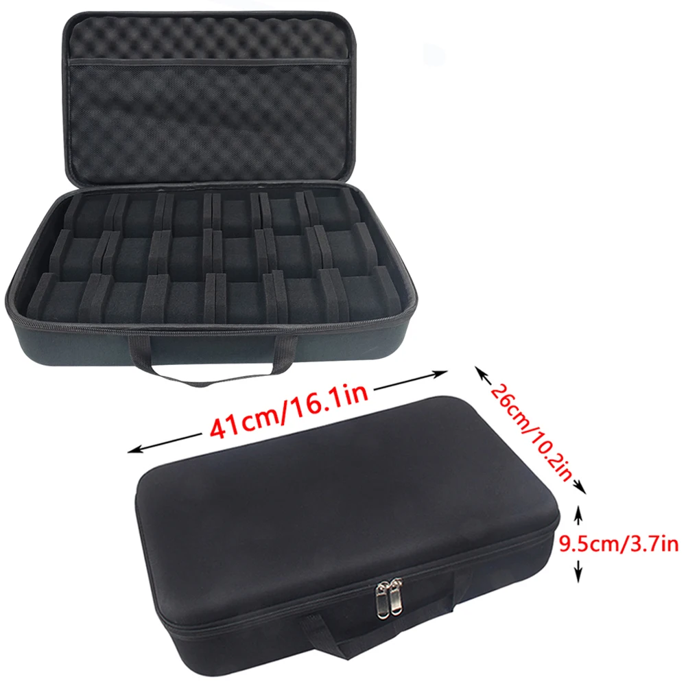 Colorful Shockproof EVA Watch Storage Case - Portable Protective Organizer Bag