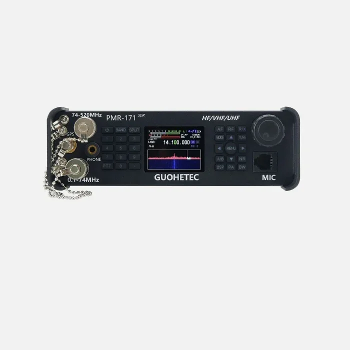 HAMGEEK PMR-171 100KHz-2GHz 20W 무전기 SDR 트랜시버 VHF UHF HF CW AM SW 모바일 무전기