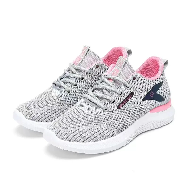 Spring 2023 Women's Shoes Sports Shoes Women's Lightweight Soft Sole Women's Running Shoes Student Lace Up Casual Shoes