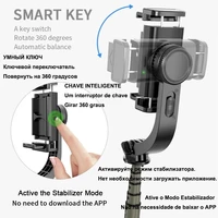 Gimbal Stabilizer For iPhone Android Cell Mobile Phone Cellphone Smartphone Action Camera Handle Grip Selfie Stick Video Tripod - Image 2