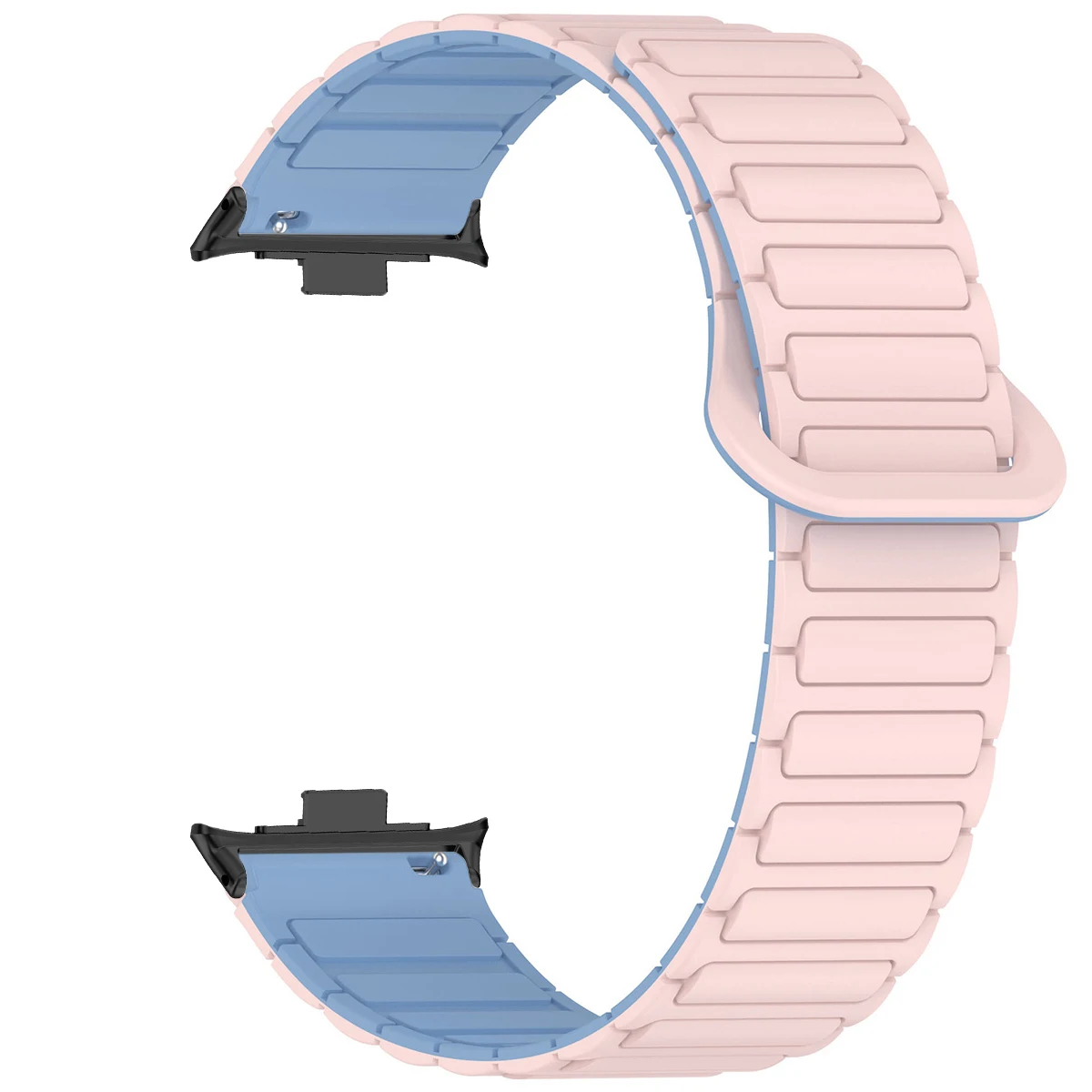 Magnetisches weiches Silikon-Schlaufenband für Xiaomi Mi Band 9 8 Pro, verstellbares Sport-Ersatz-Correa-Armband, Redmi Watch 5 4 – Detail 12