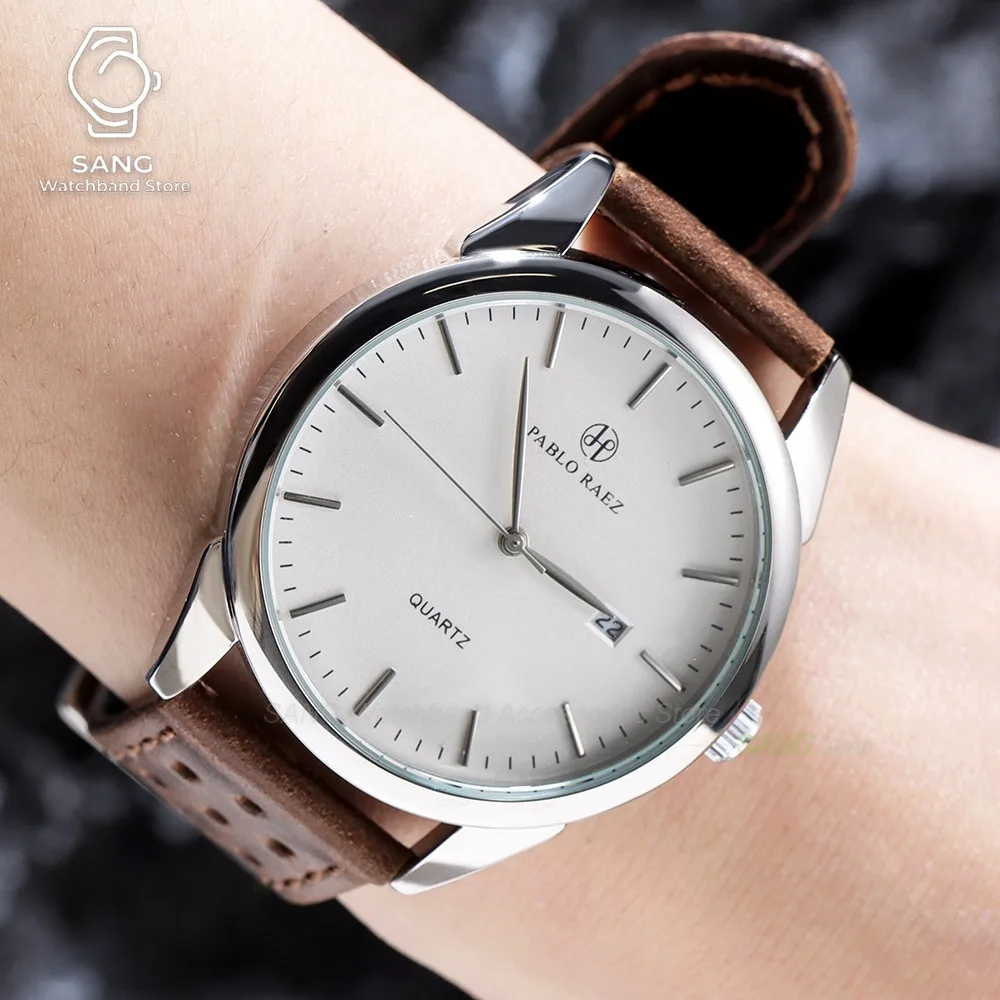 Vintage Calfskin Leather Watch Strap - Breathable Sport Bracelet Accessories