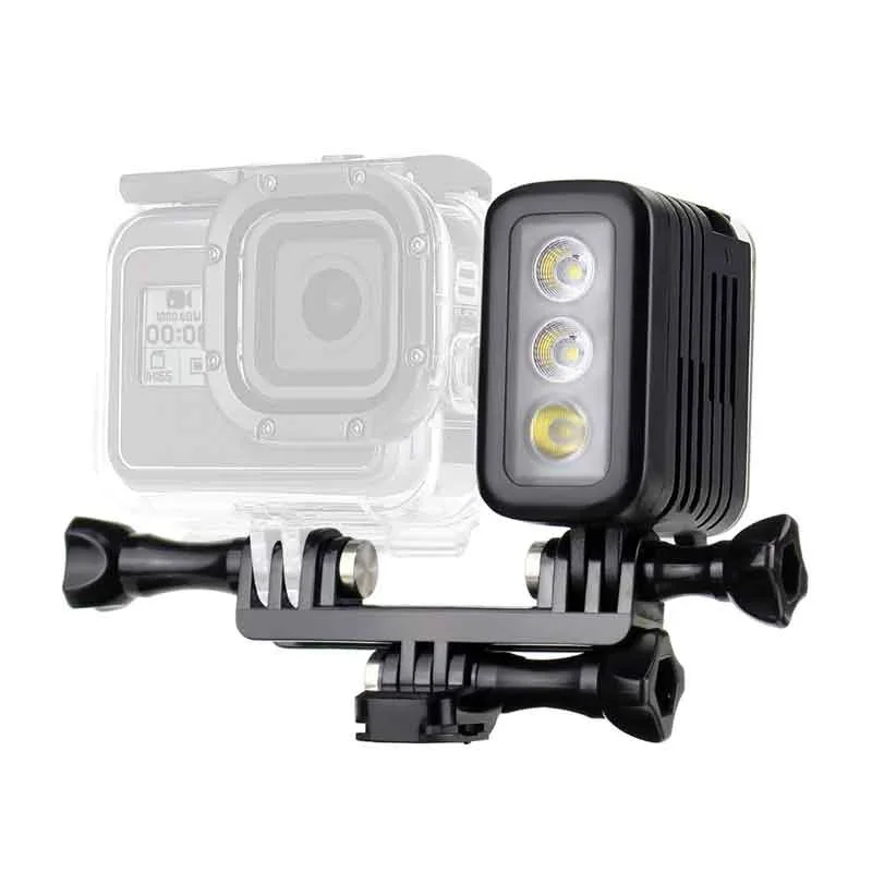 Lampe LED étanche 30m 300 lumens pour GoPro et caméras d'action