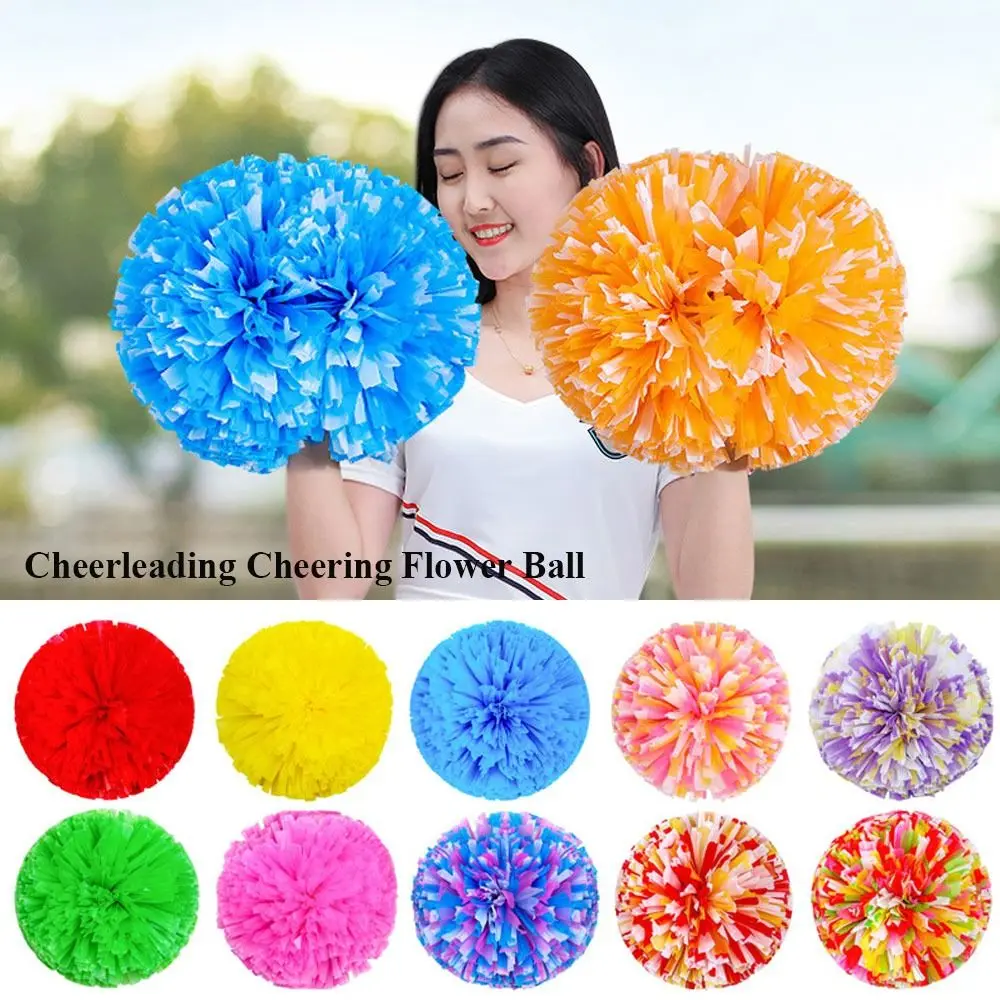 Game pompoms Cheap practical cheerleading cheering Flower Ball Apply to Dance sports match Supplies and vocal concert Decorator
