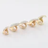 10pcs 3 Sizes Gothic Punk Style False Nail Claw Paw Finger Rings Cosplay Decoration (Golden) Claw ring 5