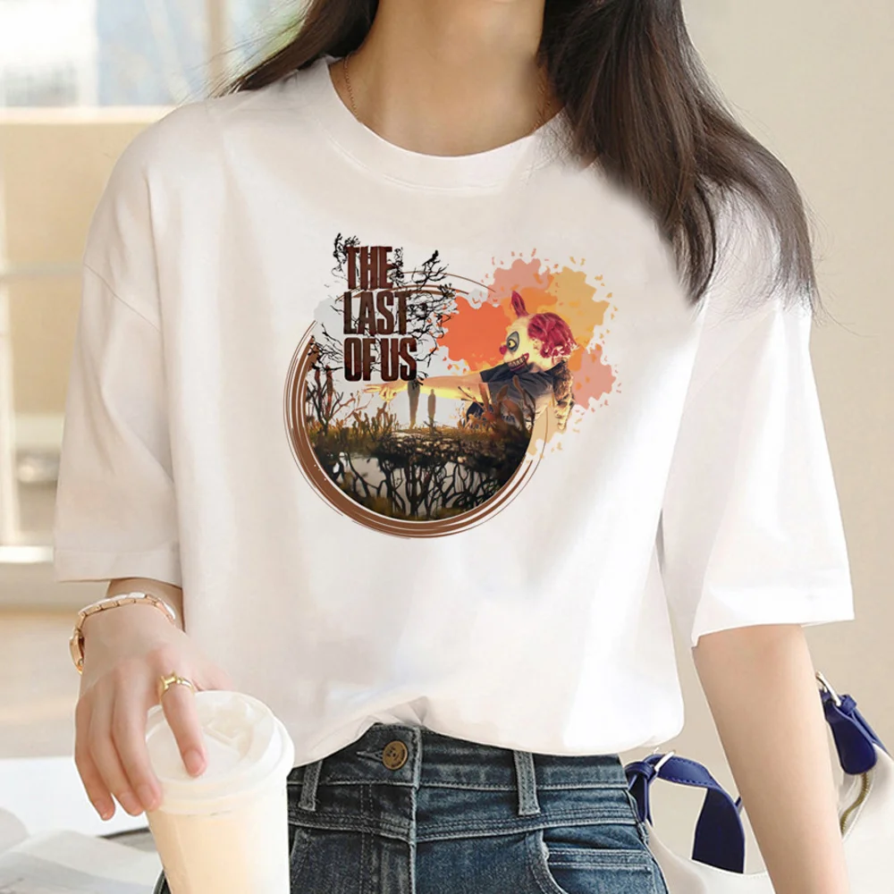 

the Last of Us t-shirts women graphic top girl 2000s clothing