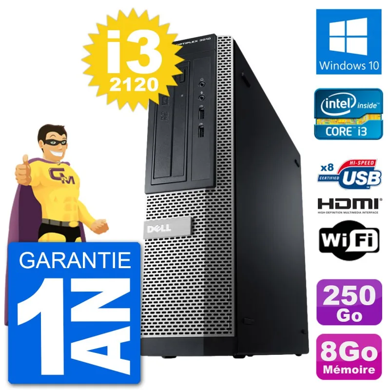 PC Dell 3010 DT i3-2120 RAM GB hard disk drive HDMI Windows 10 Wifi | Компьютеры и офис