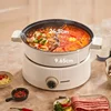 DAEWOO Split Type Multicooker Kitchen Electric Pot Steam Stew Multifunctional Cooking Pots Home 3.5L Hotpot 1360W Pot Cooker 1
