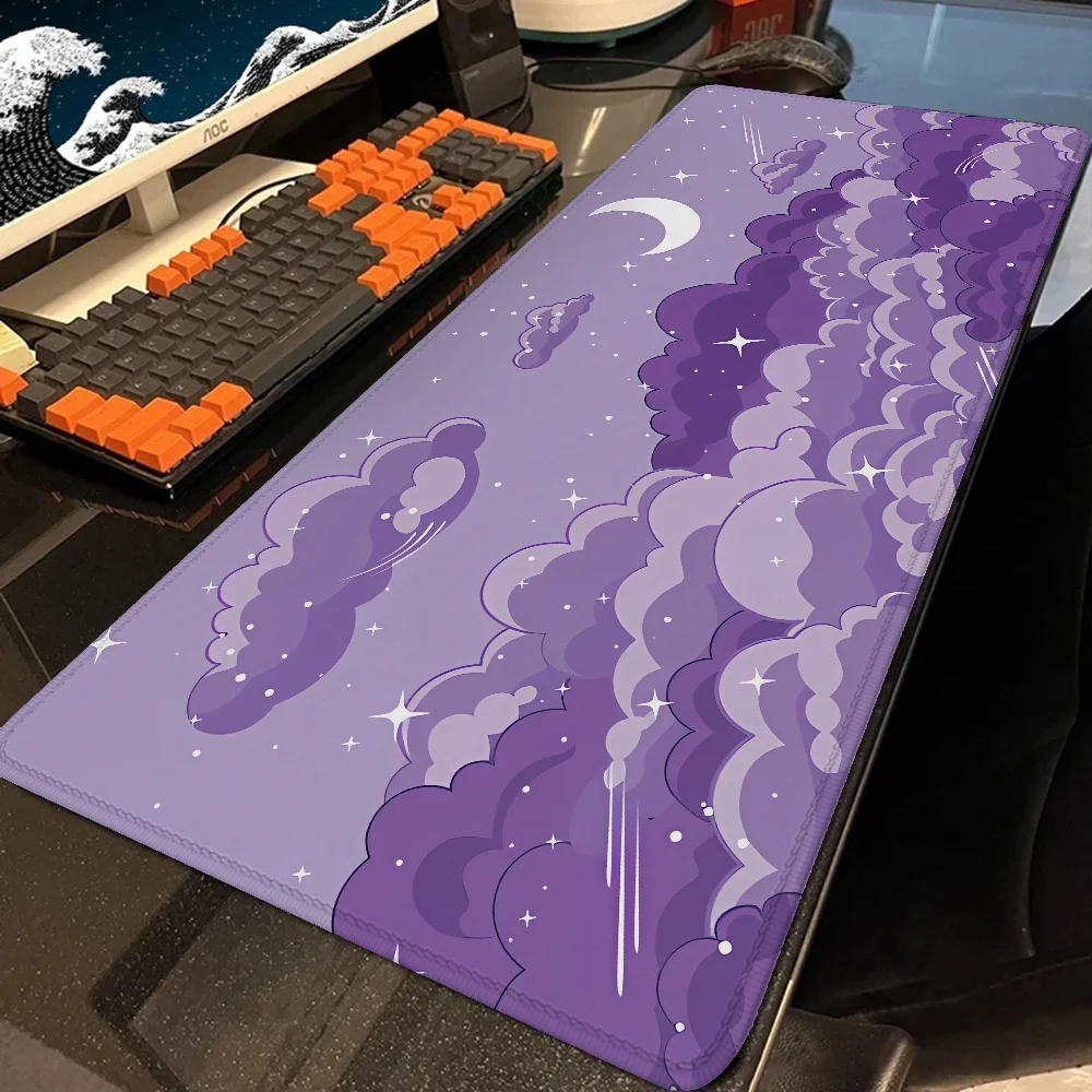 Gaming Accessories Large Mouse Pad Gamer Mousepad Anime Support Laptop Desktops Office Accessory Desk Mat Cabinet