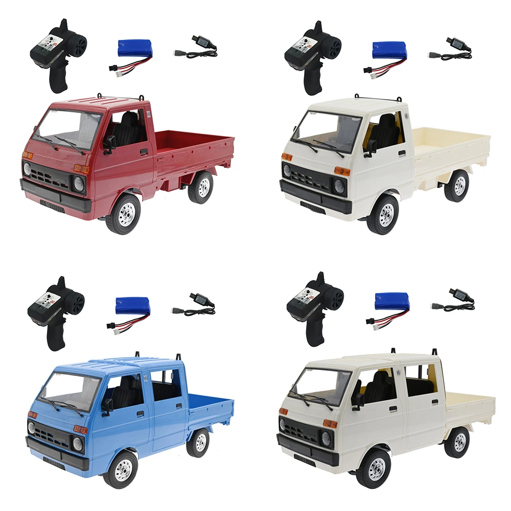Wpl D22 D32 1/10 Rc Car 2.4G 2Wd Simulazione Drift Truck Van Led Light On-Road Climbing Rc Trucks Electric Toy Car Gift Bambini