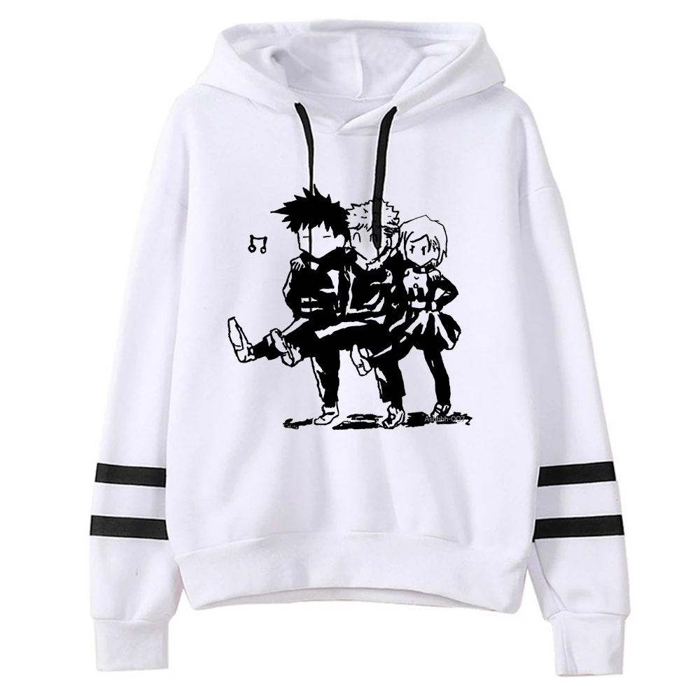 

Jujutsu Kaisen hoodies women Fleece funny Korean style 90s Hooded Shirt hoddies women long sleeve top Hood