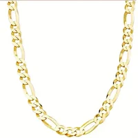 925 Sterling Silver Figaro Chain Necklace For Men 5mm