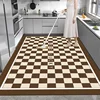 Kitchen Floor Mat Anti-slip Oil-proof Pvc Waterproof Carpet Wipeable Dirt-resistant Foot Mats Large Area Rug Alfombra De Cocina 2