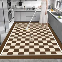 Kitchen Floor Mat Anti-slip Oil-proof Pvc Waterproof Carpet Wipeable Dirt-resistant Foot Mats Large Area Rug Alfombra De Cocina 2