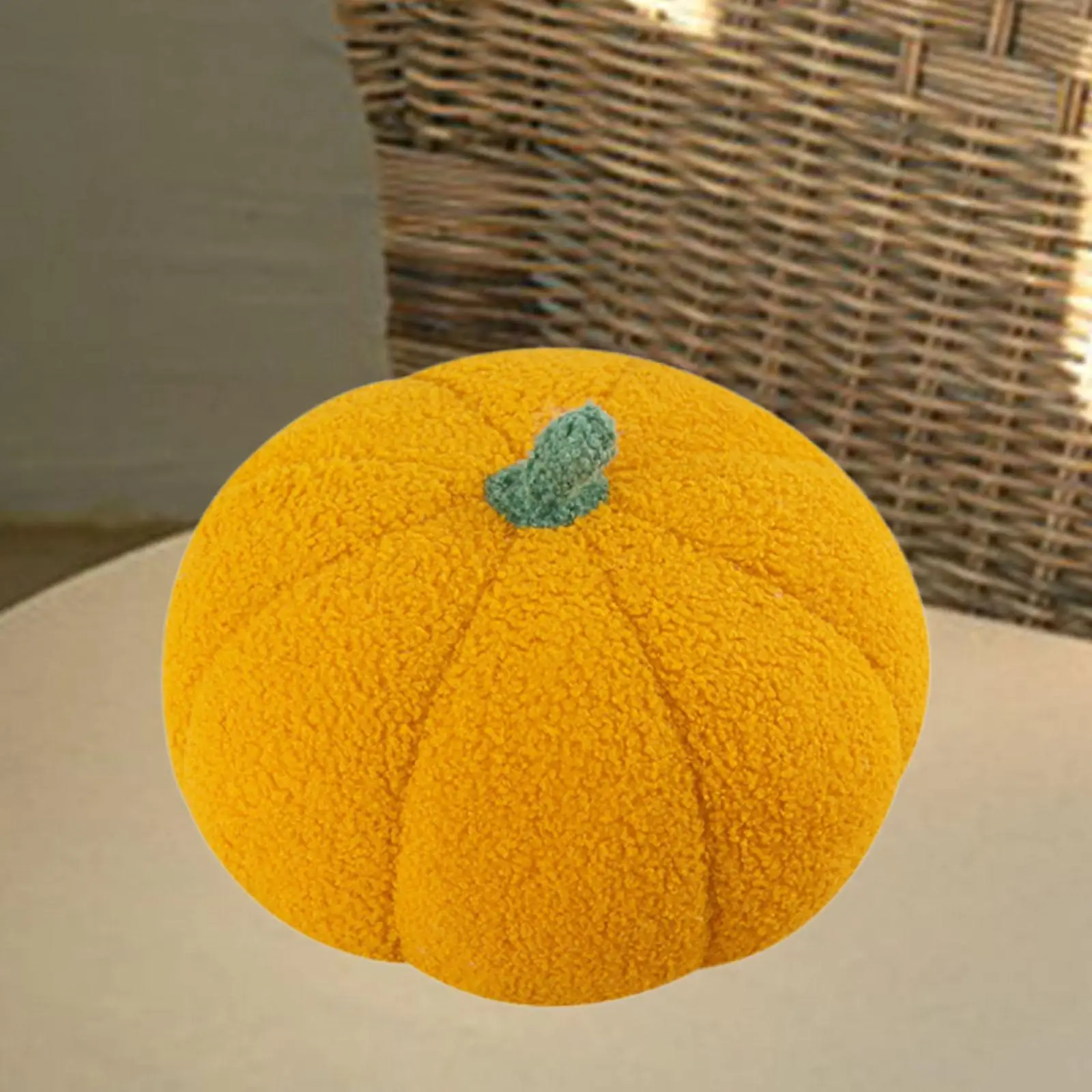 장 쿠션 베개 가정용 부드러운 데스크탑 소파 플러시 호박 베개 할로윈 호박 쿠션 소파 침대 기숙사 거실 휴일용