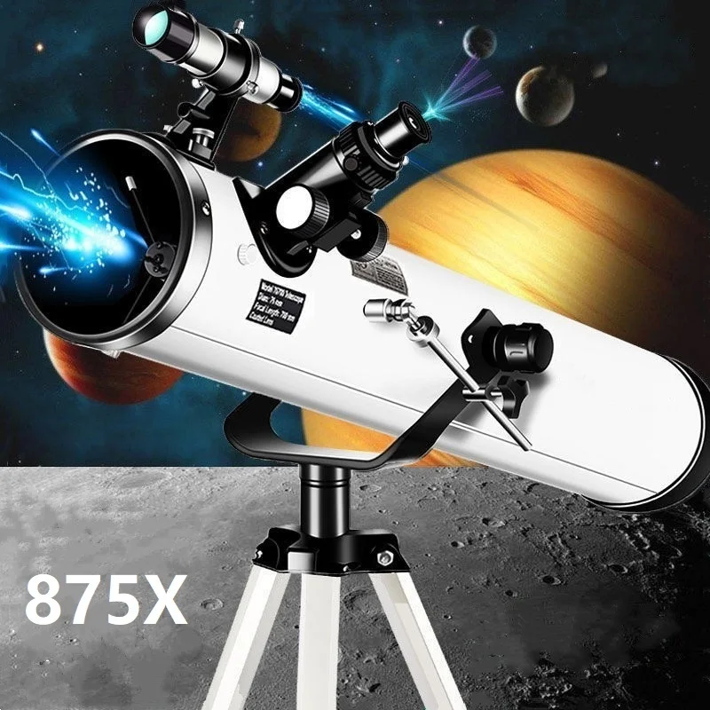 875X Reflective Astronomical Telescope 114mm Large Caliber 700mm Focal ...