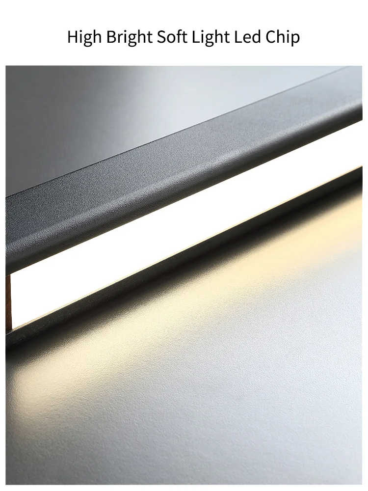 Lampada a sospensione a LED lineare lunga minimalista tavolo da Bar per ufficio  lampade a sospensione in legno nordico illuminazione del lampadario del  ristorante - AliExpress