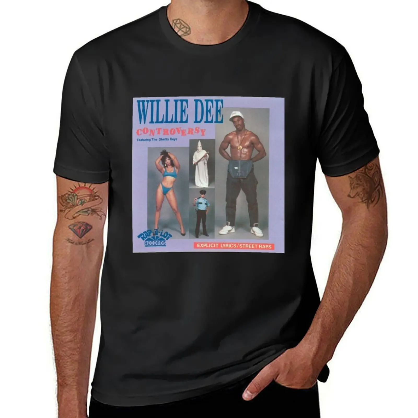 

Willie D Controversy Hip Hop 1989 T-Shirt korean fashion customs plus size tops blacks mens t shirt graphic