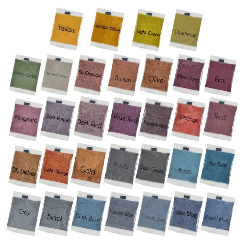 Tie Dye Pigments Kit for Cotton and Linen Garments Multi Colour Dyes