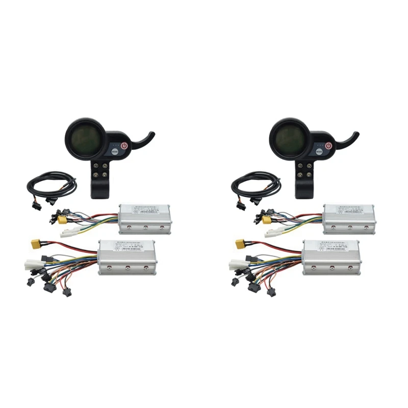

2Set Electric Scooter Dual Drive Controller JP 48V 52V 60V 25A 50A Brushless Controller AB Front Rear Drive Controller