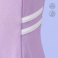 Robe de tennis sans manches à col rond et blocs de couleur pour adolescentes (13-16 ans) avec bandes latérales, idéale pour l'école, le sport et les loisirs en extérieur 5