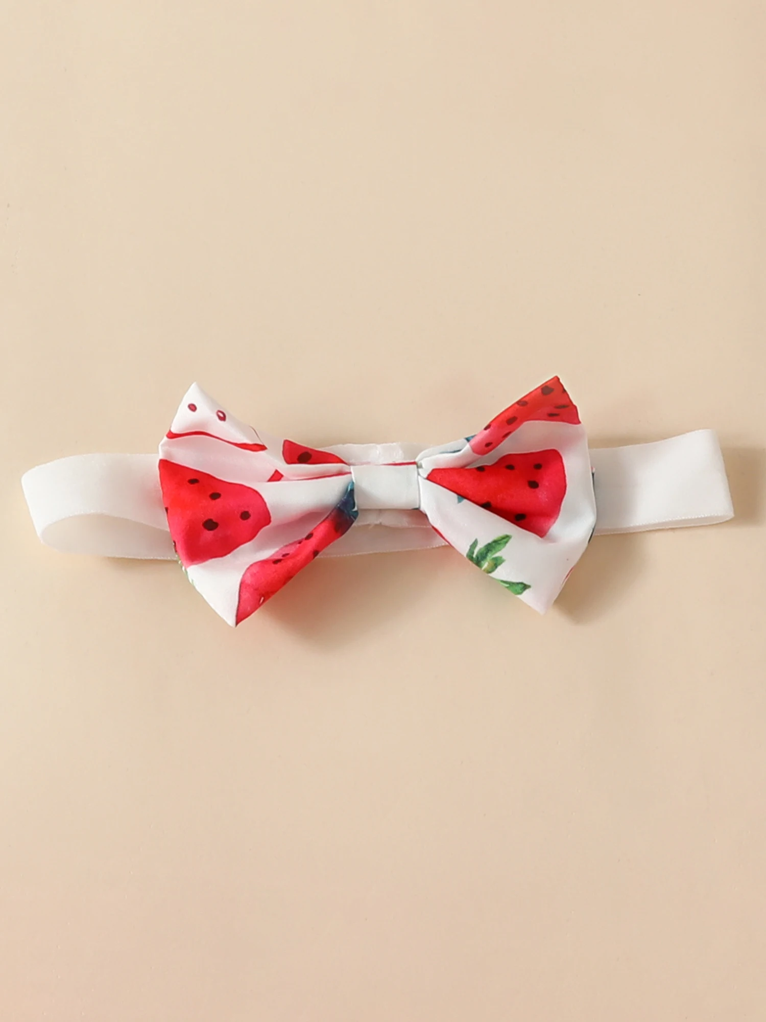 

Baby Boy Watermelon Print Short Sleeve Bodysuit and Hat Set