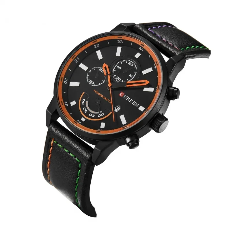 CURREN s 8217 Calendar Belt Men's Watch Men's Casual Waterproof Quartz Watch