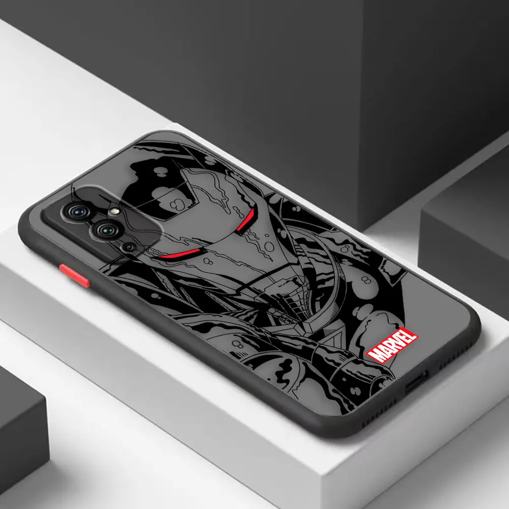 thumbnail image 1 of Funda mate para Oneplus 10 9 8T 8 7 7T 6 6T 5T PRO NORD CE 2 N10 N100 5G Funda Coque Capa Shell Marvel Lron Man Comics, 1 of 5