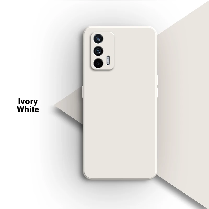 High-Quality Fashion Phone Case - Square Liquid Silicone Back Cover Shell Accessories