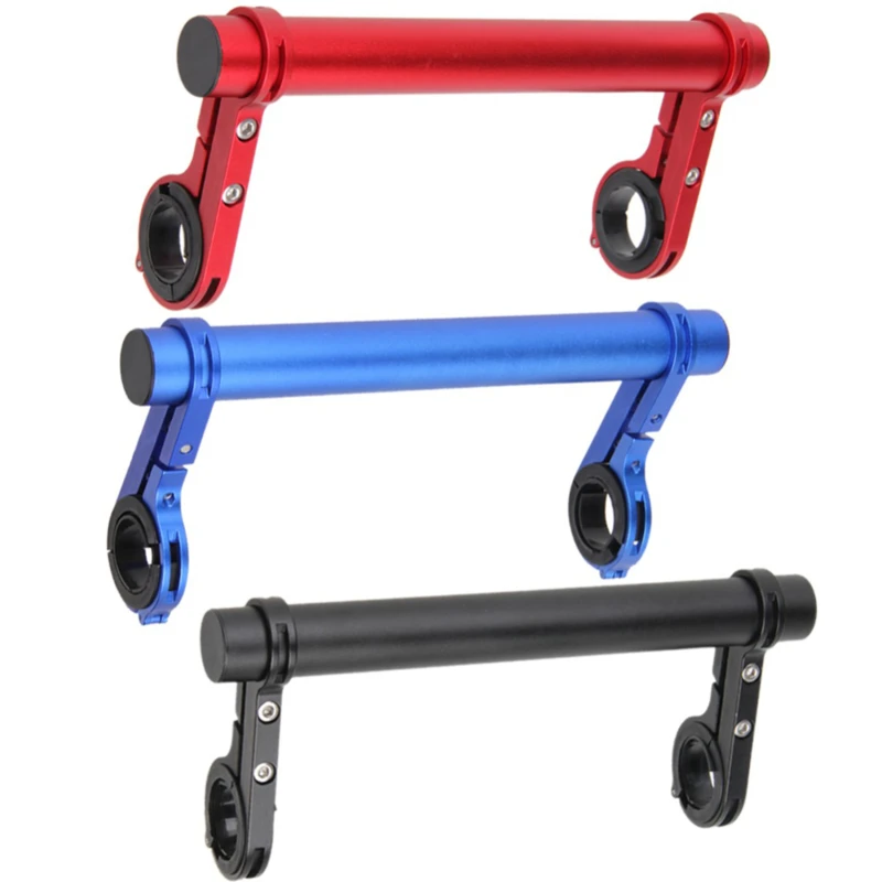 

10/20/30cm Bicycle Handlebar Extended Bracket Bike Headlight Mount Bar Computer Holder Lamp Support Rack Alloy Fiber Stand