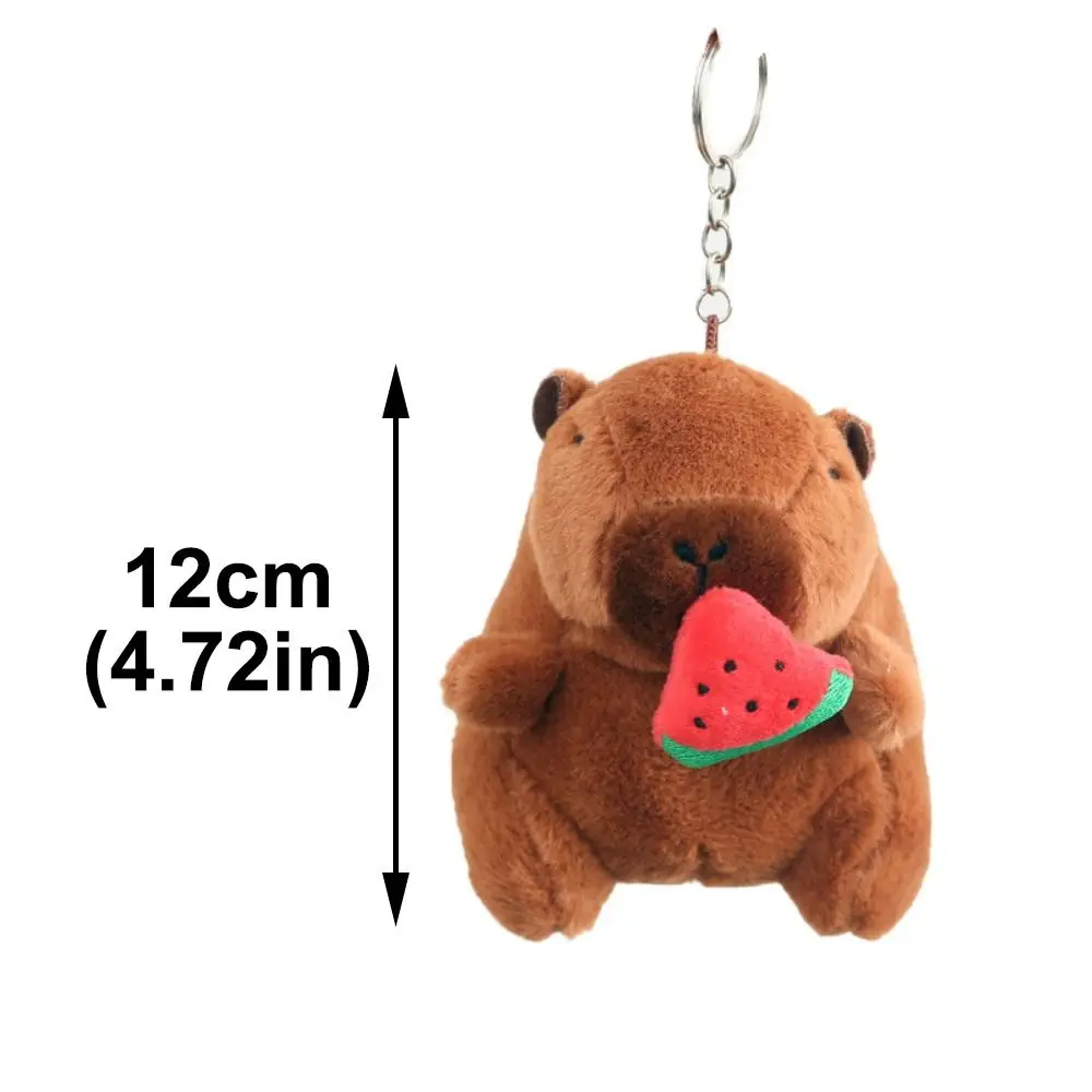 Capybara Plush Keychain & Doll Snot-Pulling Simulation Pendant School Bag Accessory plush keychain,plush doll,capybara plush toy,key chain,plush toy