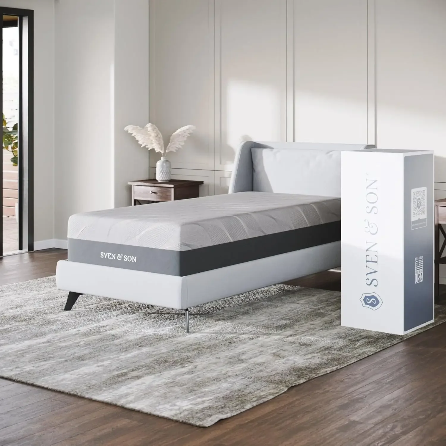 Children's Mattresses Luxury Hybrid Spring Mattress Premium Materials 14 inch Medium Soft-Twin 74"L x 38"W x 14"Th