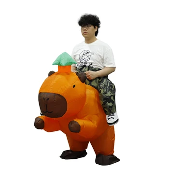 زي كابيبارا الكرتوني القابل للنفخ للركوب 1