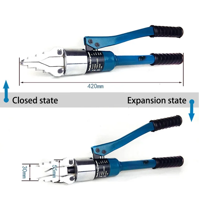 Portable Manual Hydraulic Expander Pliers Flange Separator Fire Fighting Demolition Device Small Expanding Separation Tool 5