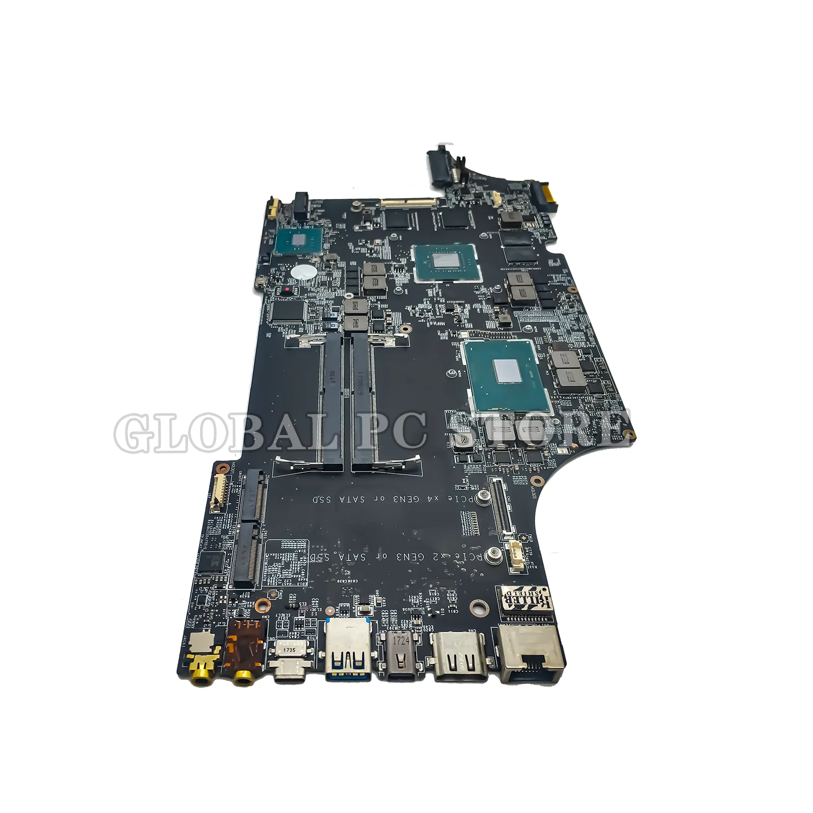 KEFU Mainboard For MSI MS-16P31 MS-16P3 GE63 Laptop Motherboard i5 i7 7th Gen GTX1050Ti/V4G