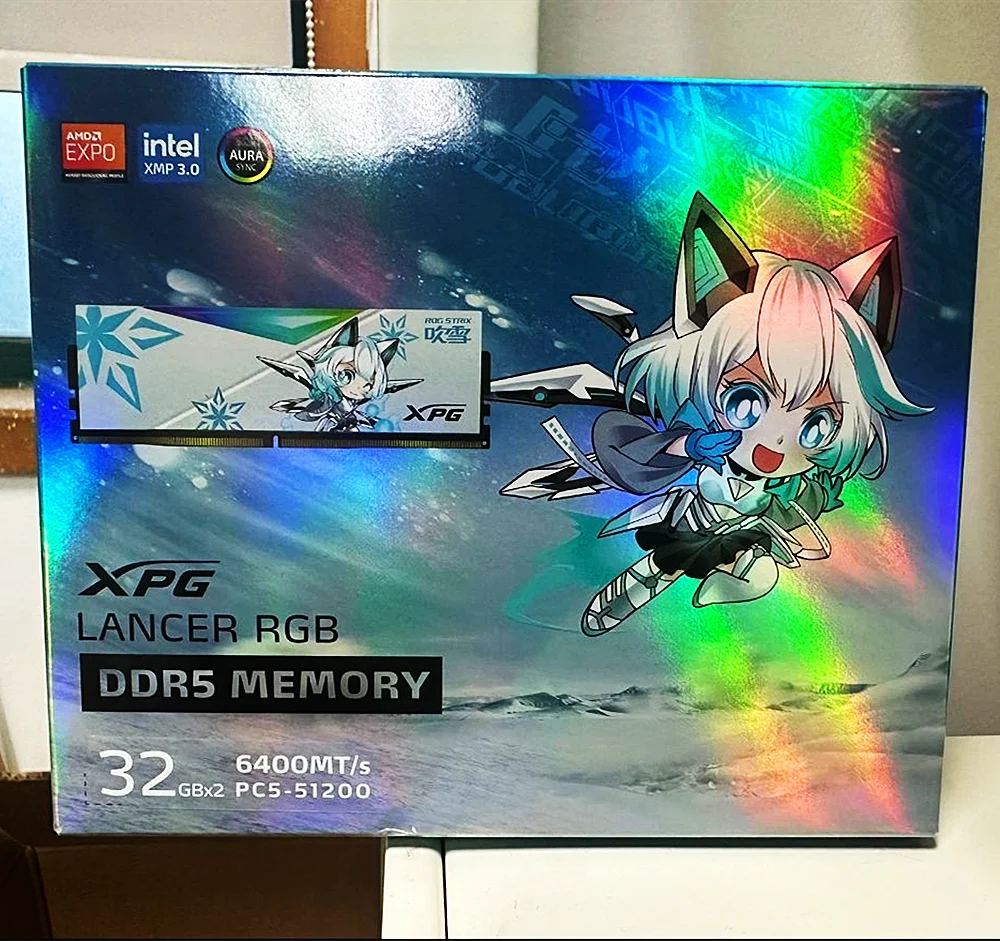 ADATA XPG LANCER ũž 濭, DDR5 16GB 32GB 6000MHZ 6400MHZ 7200MHZ DDR5 RAM U DIMM 288  ޸ RGB DDR5